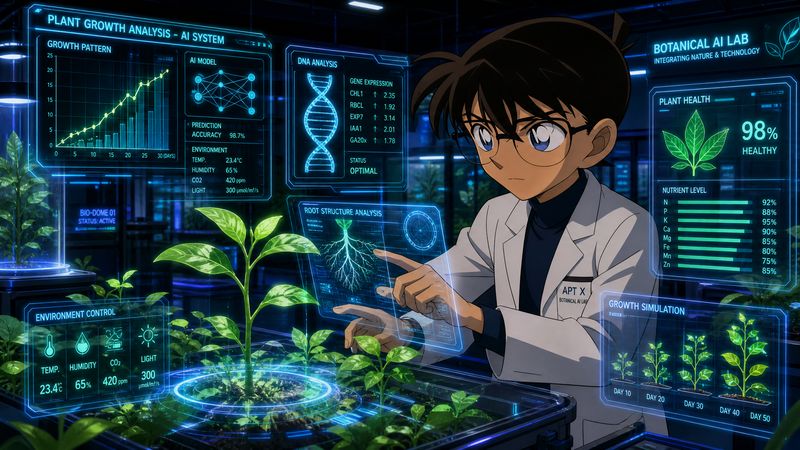 糖心植物视频-AI植物生长分析视频